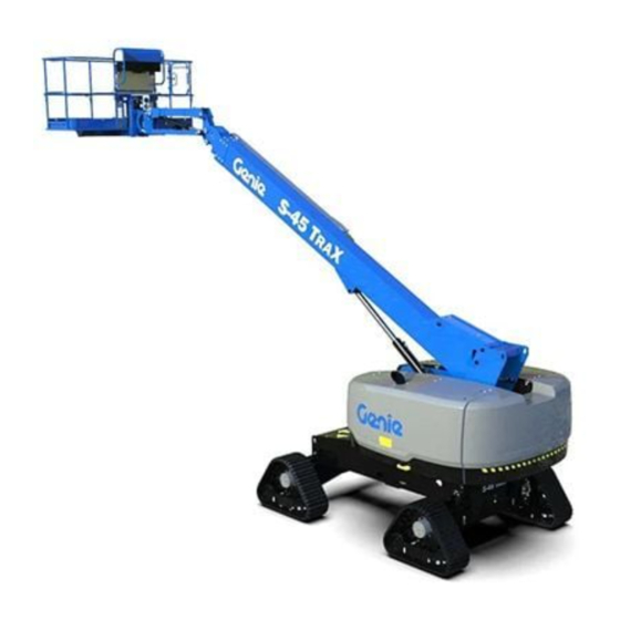 Genie S-40 TRAX Manuel De L'opérateur