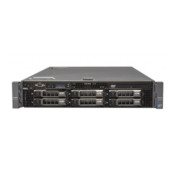 Dell PowerEdge R710 Guide De Mise En Route