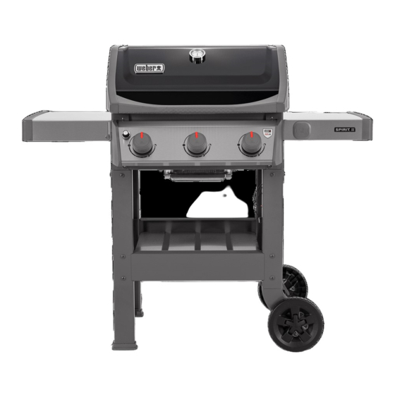 Weber SPIRIT II E-210 GBS Guide D'utilisation