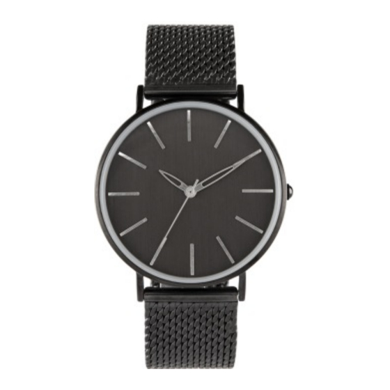 Krippl-Watches Slimline montre AN7-SL-100 Notice D'utilisation Originale