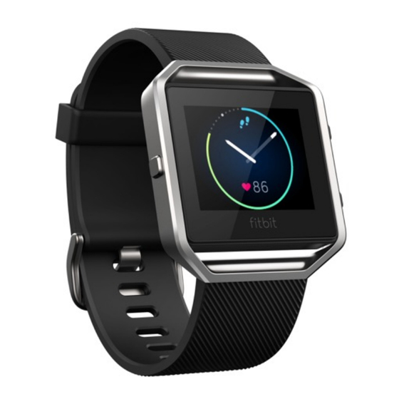 Fitbit blaze Manuel Utilisateur