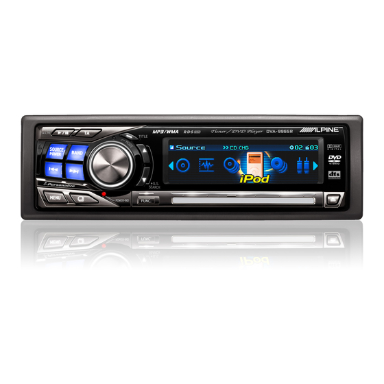Alpine DVA-9965R Mode D'emploi