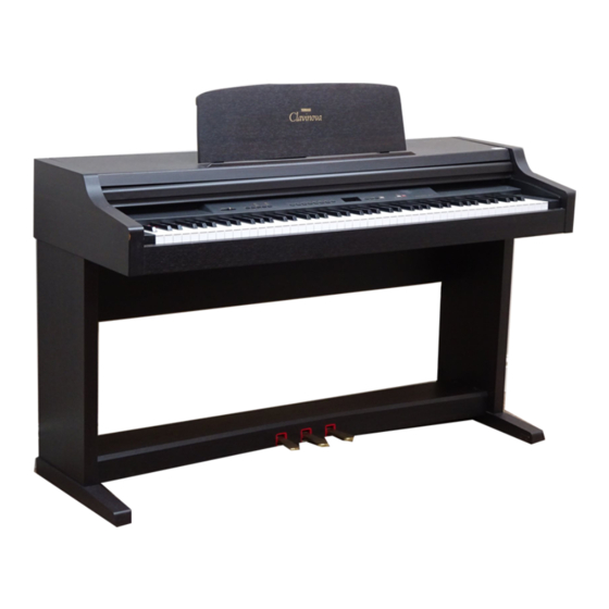 Yamaha Clavinova CLP-411 Manuels