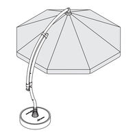 sun garden Easy Sun PARASOL Instructions De Service