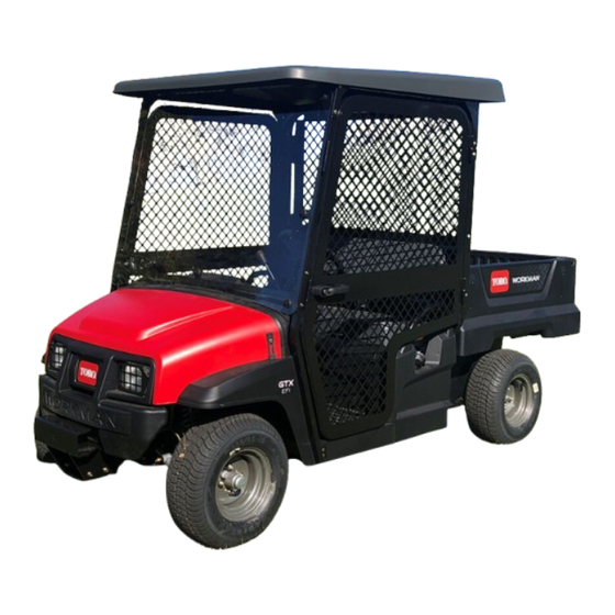 Toro Workman GTX Instructions De Montage