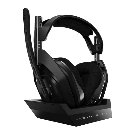 ASTRO A50 Guide De Démarrage Rapide