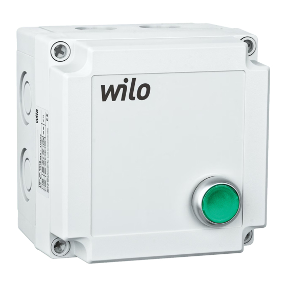 Wilo SK 602N Notice De Montage Et De Mise En Service