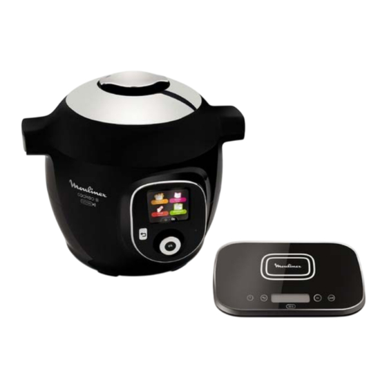 Moulinex COOKEO+ CONNECT CE856800 Mode D'emploi