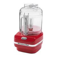 KitchenAid Chef's Chopper Serie Directives Et Recettes