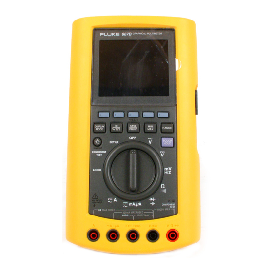 Fluke 867B Mode D'emploi