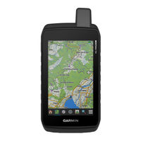 Garmin Montana 700i Manuel D'utilisation