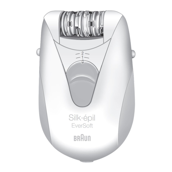 Braun Silk-epil EverSoft Mode D'emploi