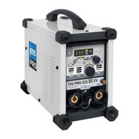 ims PRO TIG PRO 231 DC FV Mode D'emploi