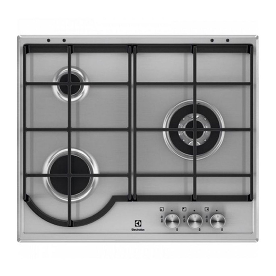 Electrolux EGH6333BOX Notice D'utilisation