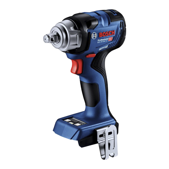 Bosch GDS 18V-330 HC Professional Notice Originale