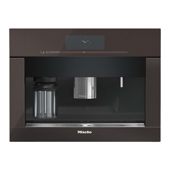 Miele CVA 6805 NR Mode D'emploi Et Instructions De Montage