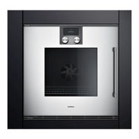 Gaggenau BOP 250 Notice D'utilisation