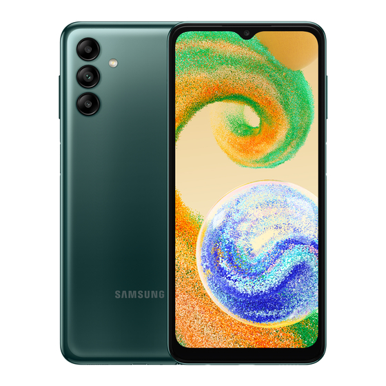 Samsung Galaxy A04s Mode D'emploi