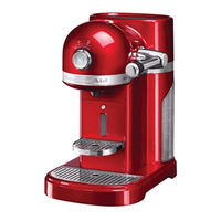 KitchenAid Nespresso 5KES0503EFP Manuel D'utilisation