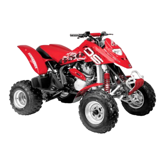 BOMBARDIER VTT DS650 Manuels