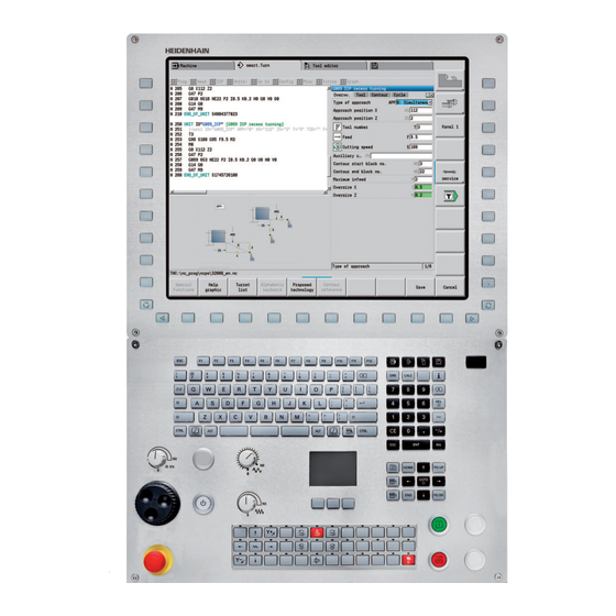 HEIDENHAIN CNC PILOT 640 Manuel D'utilisation