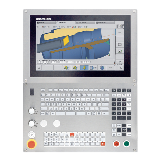 HEIDENHAIN CNC PILOT 640 Manuel D'utilisation