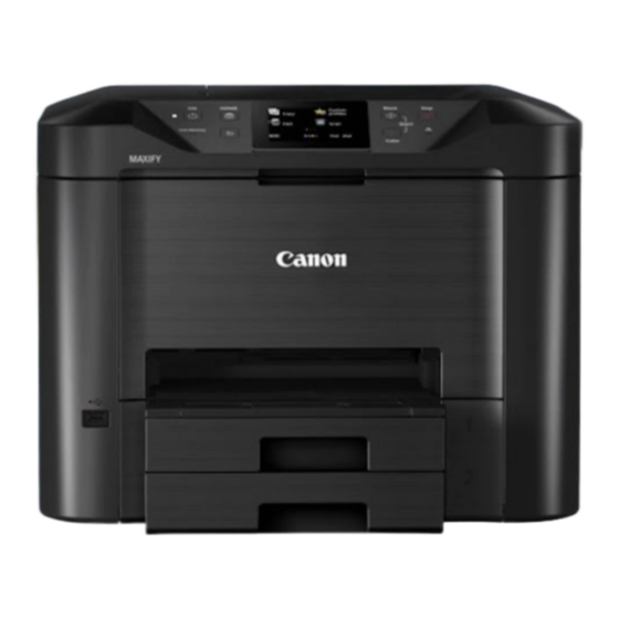 Canon MB5400 Serie Manuel En Ligne