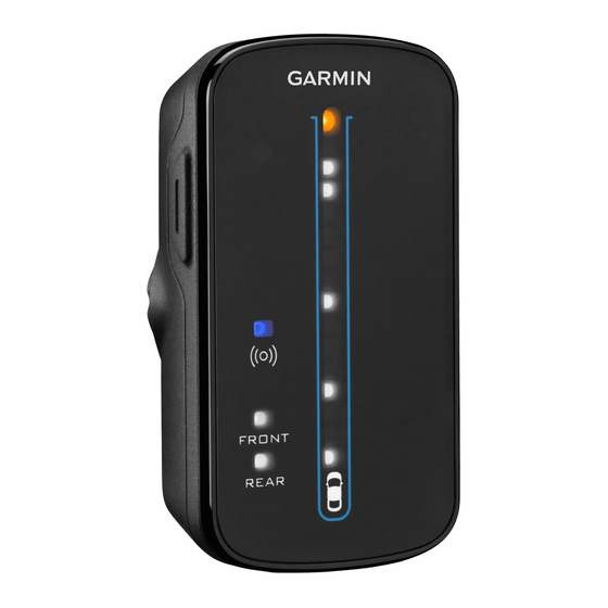 Garmin Varia Manuel D'utilisation