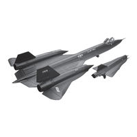 REVELL SR-71 BLACKBIRD Mode D'emploi