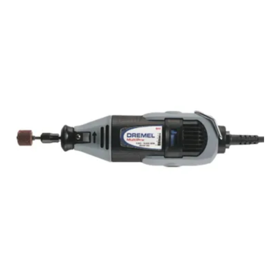 Dremel 285 Guide Rapide