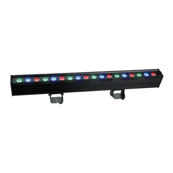 SHOWTEC Powerline 18 RGB IP65 Manuels