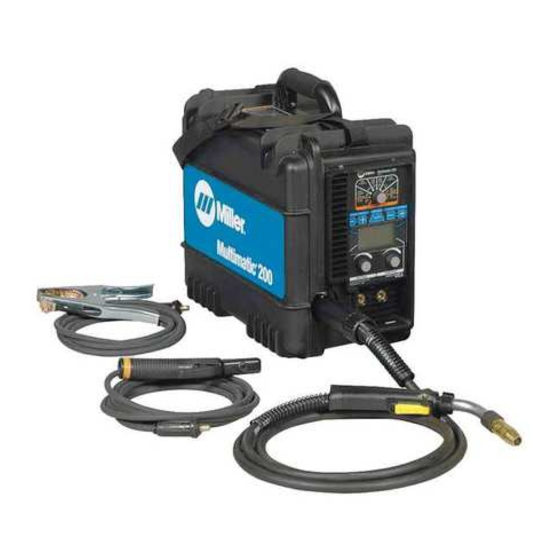 Miller Multimatic 200 Guide De L'utilisateur