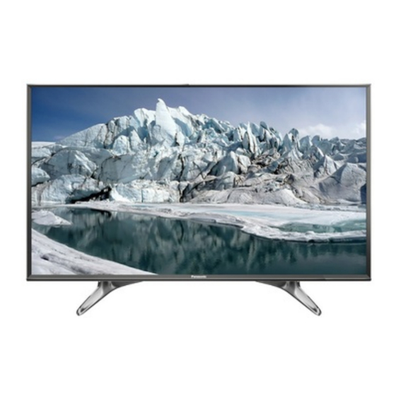 Panasonic VIERA TX-40DX600E Mode D'emploi