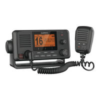 Garmin VHF 210 AIS Série Manuel D'utilisation