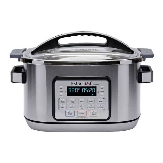 Instant Pot Aura Pro Manuels