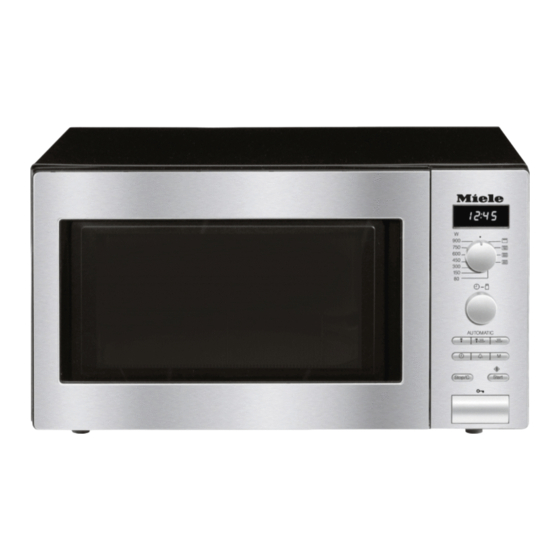Miele M 6012 SC Mode D'emploi