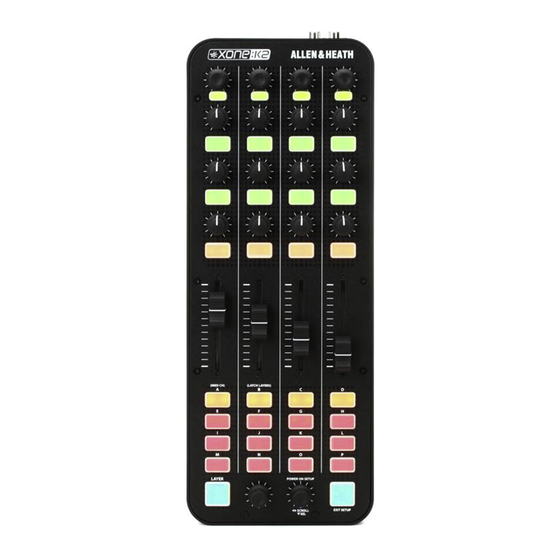 ALLEN & HEATH Xone:K2 Mode D'emploi