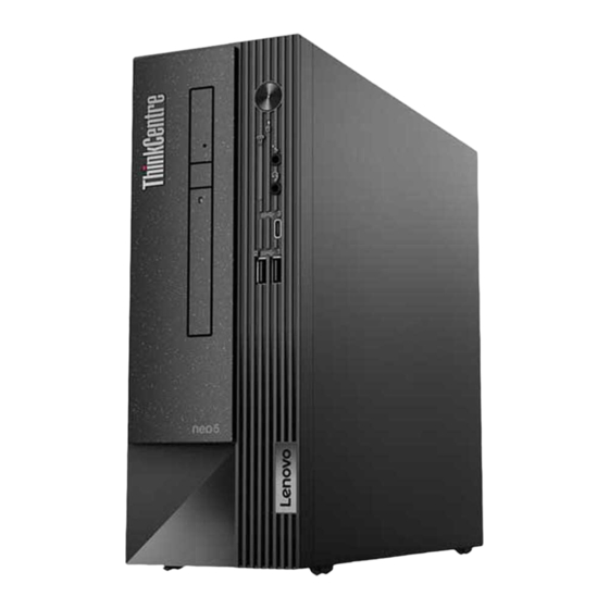 Lenovo ThinkCentre neo 50s Gen 4 Guide D'utilisation