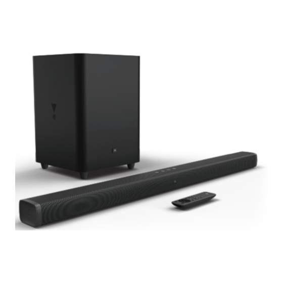 Harman JBL Bar 3.1 Mode D'emploi