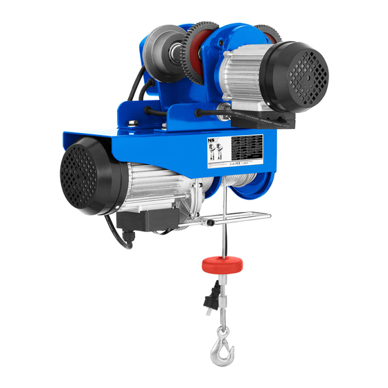 MSW Motor Technics PROCAT 1200 Manuel D'utilisation
