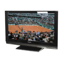 Panasonic TH46PZ83E Mode D'emploi