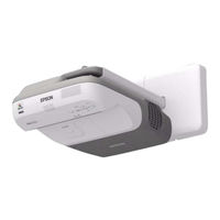 Epson BrightLink 455Wi Guide Rapide