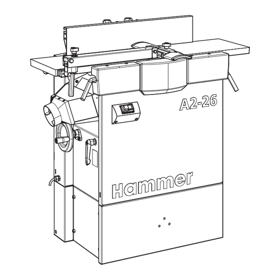 Hammer A2-26 Manuel D'utilisation