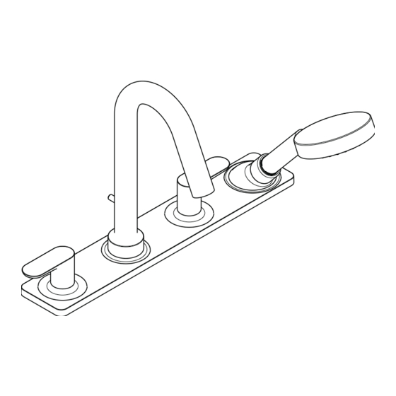 Hansgrohe AXOR Citterio M 34445000 Instructions De Montage