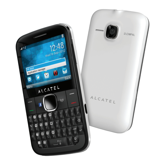 Alcatel Onetouch 815 Mode D'emploi