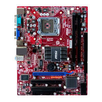 MSI G31TM-P21 Mode D'emploi