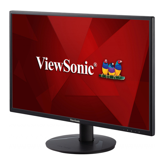 ViewSonic VA2718-sh Manuel Utilisateur