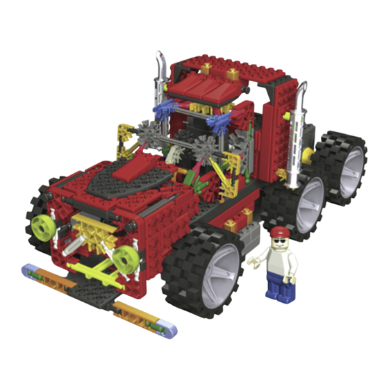 K'Nex COLLECT & BUILD SEMI TRUCK Mode D'emploi