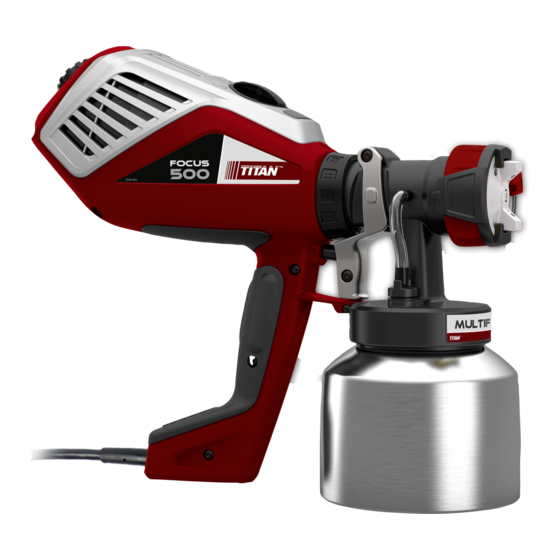 Titan Focus 500 Mode D'emploi