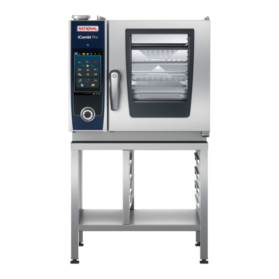 Rational iCombi Pro Serie Mode D'emploi Original